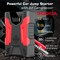 Car Jump Starter with Air Compressor and Hose, Up to 7.0L Gas/5.0L Diesel Vehicles, LED Flashlight, Power Bank, 10,000 mAh Capacity